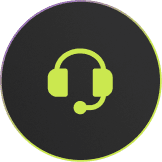 Customer support agent icon